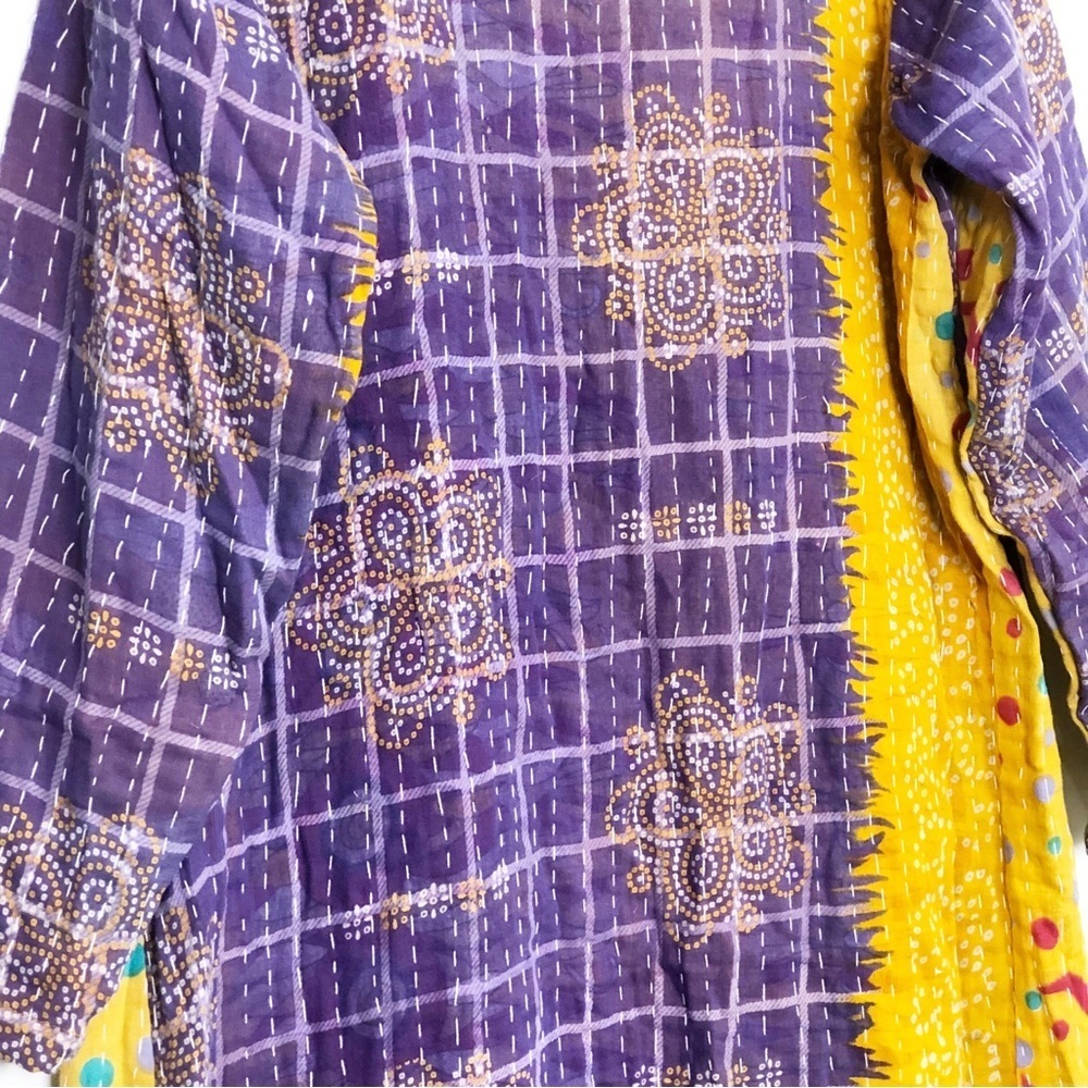 She’s 1 Oak She’s one of a kind multicolored open closure reversible kimono - Picture 4 of 13